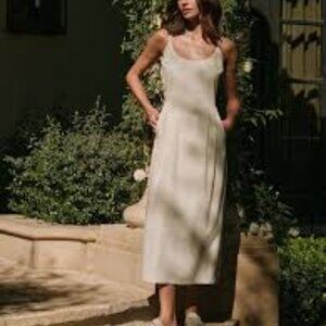 Jenni Kayne Rove Dress Tan Small